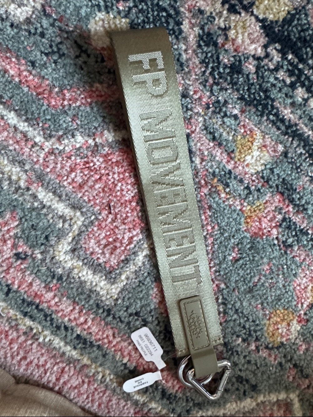 Free People Olive Green FP Movement Strap